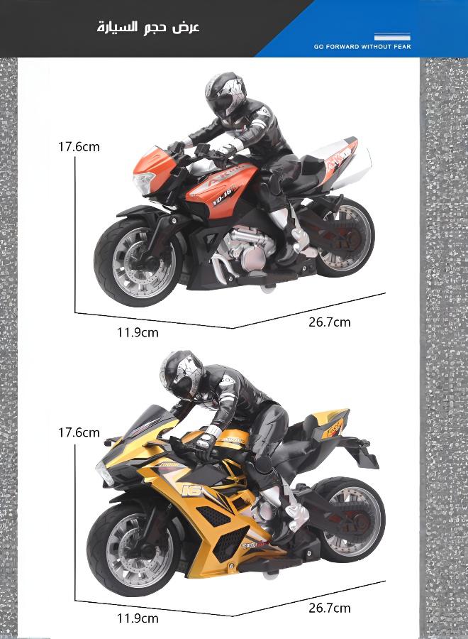 High-Speed 2.4G Remote Control Motorcycle Toy - Image 5